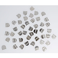 Westcott Attache-coins Westcott aluminium argenté boîte 100 pièces
