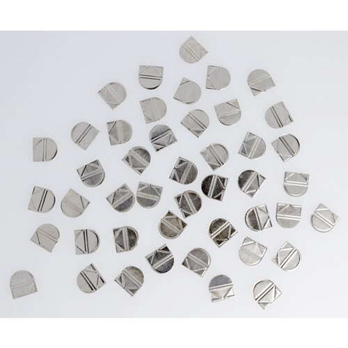 Westcott Hoekclips Westcott aluminium zilverkleurig doos à 100 stuks