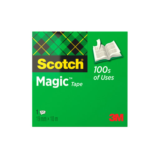 Scotch Plakband Scotch Magic 810 19mmx10m onzichtbaar