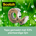 Scotch Ruban adhésif 3M Scotch 19mmx20m avec dévidoir recyclé
