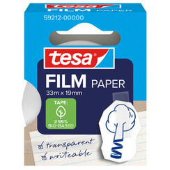Plakband tesafilm papier 19mmx33m
