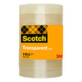 Scotch Plakband Scotch 508 19mmx66m transparant 8 rollen