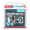 Tesa Adhésif tesa Powerstrips Click Medium 4 paires blanc