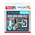 Tesa Adhésif tesa Powerstrips Click Medium 16 paires blanc