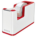 Leitz Dévidoir ruban adhésif Leitz WOW blanc/rouge