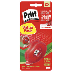 Roller de colle Pritt Compact permanent 2ème  ½prix blister