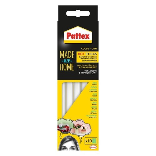 Pattex Bâton de colle pour pistolet Pattex Hobby 10 pièces