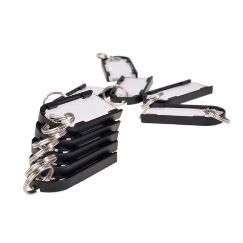 Pavo Porte-clés magnétique Pavo noir 10 pièces