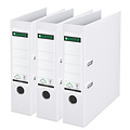 Leitz Classeur à levier Leitz 180° 1010 A4 80mm blanc 3 pièces