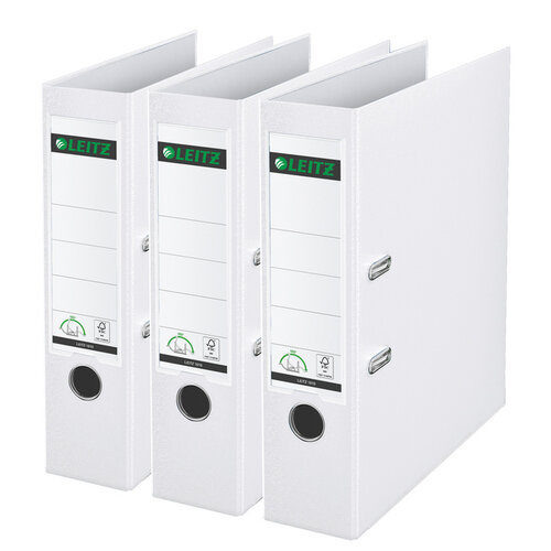 Leitz Classeur à levier Leitz 180° 1010 A4 80mm blanc 3 pièces