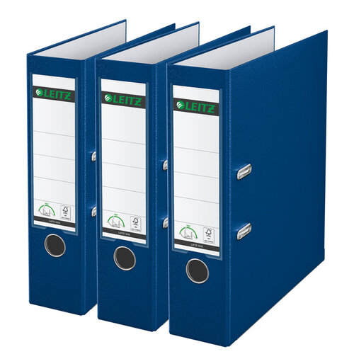 Leitz Ordner Leitz 180° 1010 A4 80 mm 3 stuks blauw