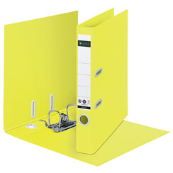 Classeur à levier Leitz 180° Recycle A4 55mm carton jaune