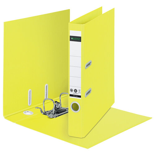 Leitz Classeur à levier Leitz 180° Recycle A4 55mm carton jaune
