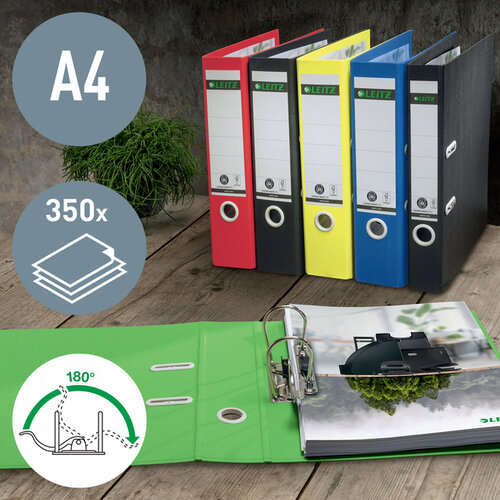 Leitz Ordner Leitz 180° Recycle 55 mm karton A4 groen