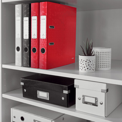 Leitz Ordner Leitz WOW 180 gelamineerd 50mm A4 rood