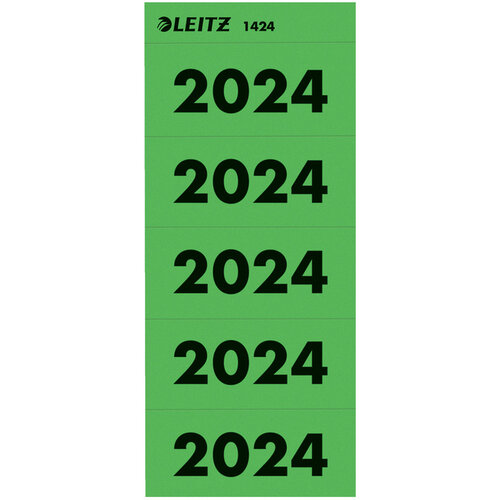 Leitz Etiquette dorsale Leitz 2024 vert 100 pièces