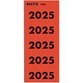 Leitz Rugetiket Leitz 2025 rood 100 stuks