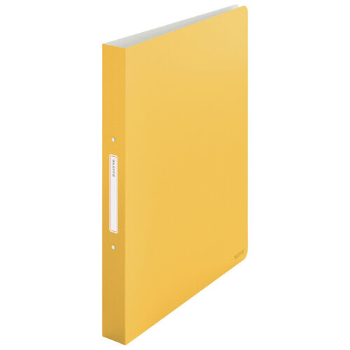 Leitz Classeur Leitz Cosy A4 2 anneaux méc-O 25mm PP jaune
