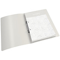 Leitz Classeur Leitz Cosy A4 2 anneaux méc-O 25mm PP gris