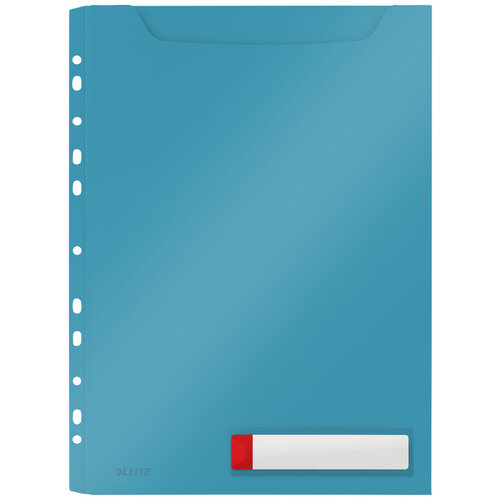 Leitz Pochette modèle U Leitz Cosy Harmonica A4 bande perforée PP bleu