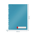 Leitz Pochette modèle U Leitz Cosy Harmonica A4 bande perforée PP bleu