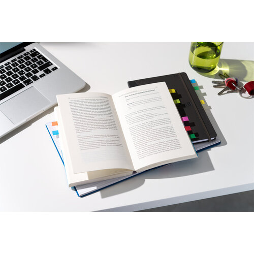 Post-it Marque-pages Post-it 683 11,9x43,2mm 8 couleurs assorti + 2x paquets 24 flèches gratuits