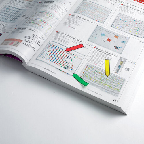 Post-it Indextabs 3M Post-it 684 12x43mm pijlvorm assorti 100 stuks