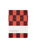 A Journal Adresboek A6 checks rood A Journal