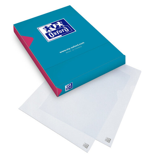 Oxford Insteekmap L-model Oxford A4 PP 120µ generfd 100 stuks