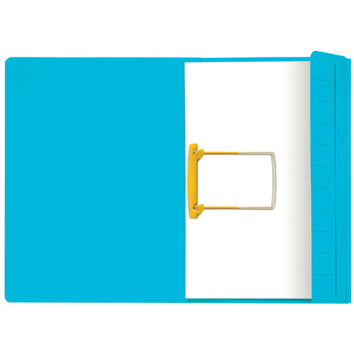 Jalema Combimap Secolor folio 1 klep recycled 250gr blauw