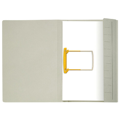 Jalema Combimap Secolor folio 1 klep recycled 250gr grijs