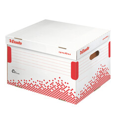 Conteneur Esselte Speedbox 392x301x334mm blanc