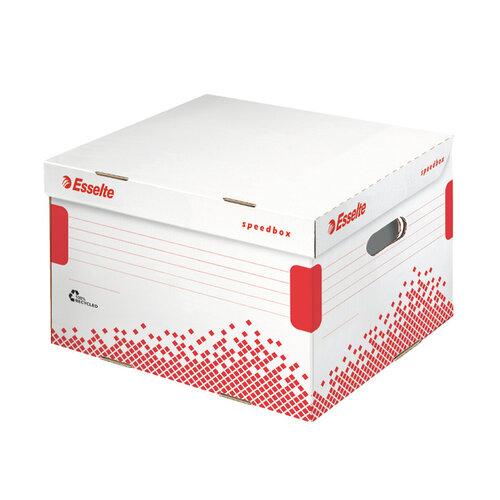 Esselte Conteneur Esselte Speedbox 367x163x325mm blanc