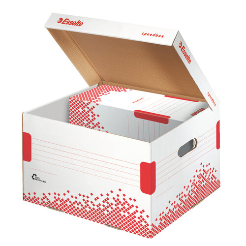 Esselte Conteneur Esselte Speedbox 367x163x325mm blanc
