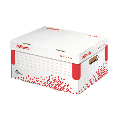 Esselte Conteneur Esselte Speedbox 355x193x252mm blanc