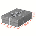 Esselte Opberg- en geschenkdoos Esselte home middelgroot 265x100x360mm grijs 3 stuks