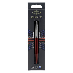 Balpen Parker Jotter Kensington red CT medium blister à 1 stuk