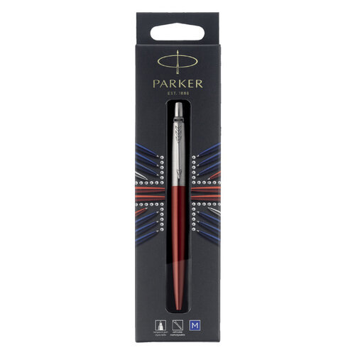 Parker Balpen Parker Jotter Kensington red CT medium blister à 1 stuk