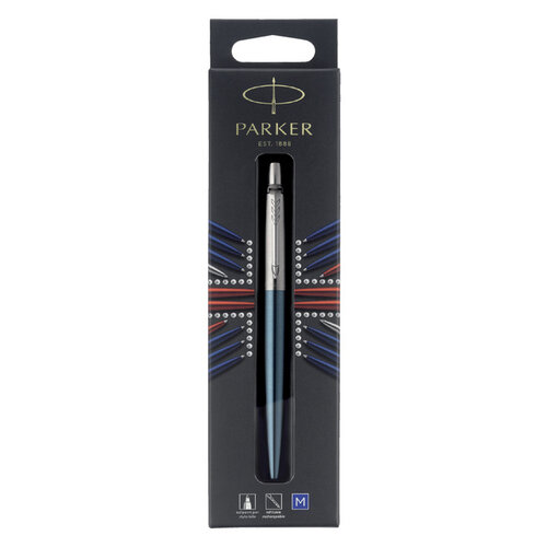 Parker Balpen Parker Jotter Waterloo blue CT medium blister à 1 stuk