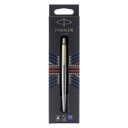 Parker Stylo bille Parker Jotter Stainless Steel GT Medium