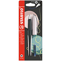 Stabilo Vulpen STABILO Flow medium pastel rooskleurig blister à 1 stuk