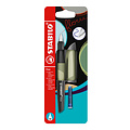 Stabilo Vulpen STABILO Flow medium khaki blister à 1 stuk