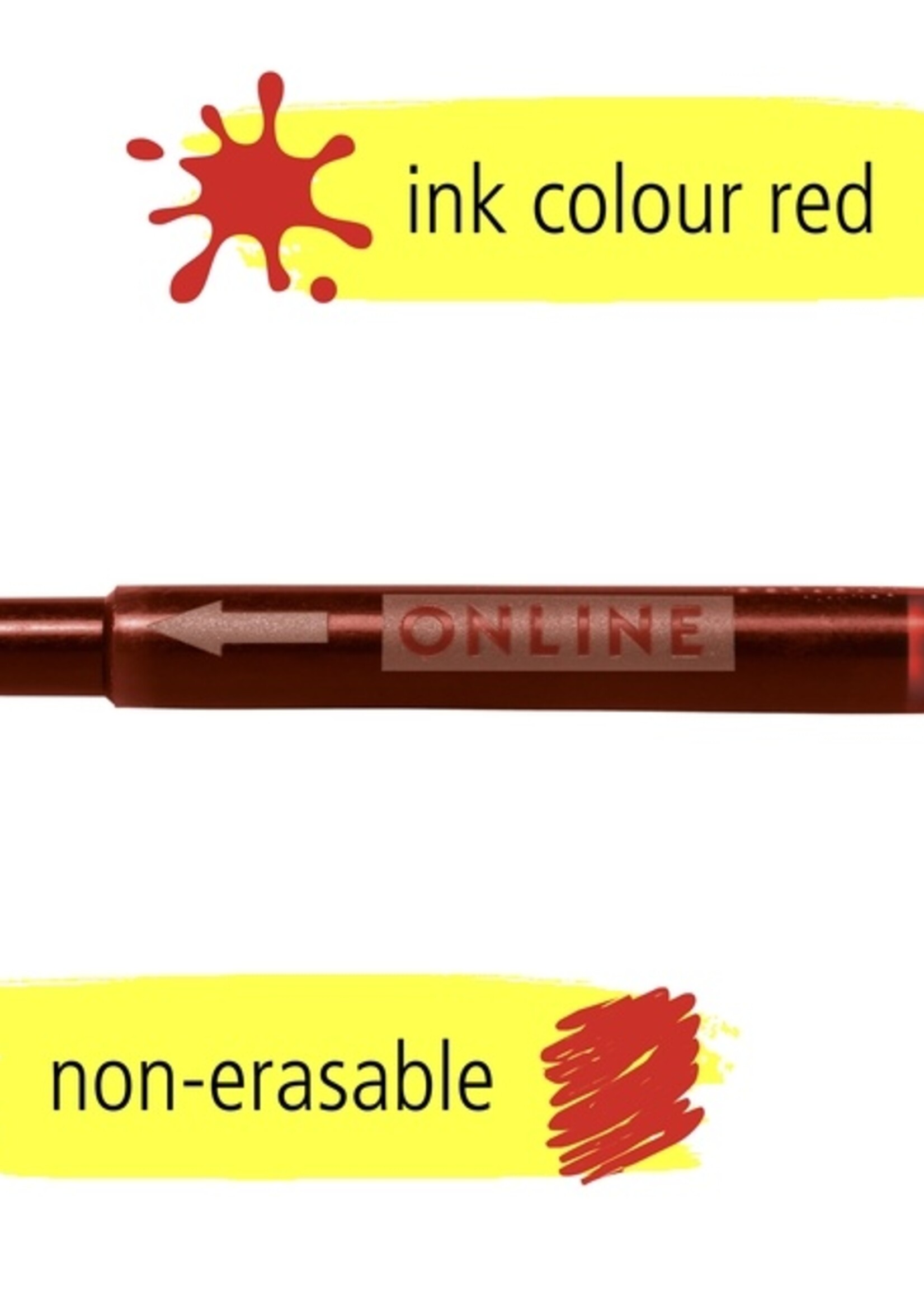 Online Inktpatroon Online Kombi rood doos à 5 stuks