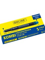 Online Inktpatroon Online Kombi blauw doos à 5 stuks