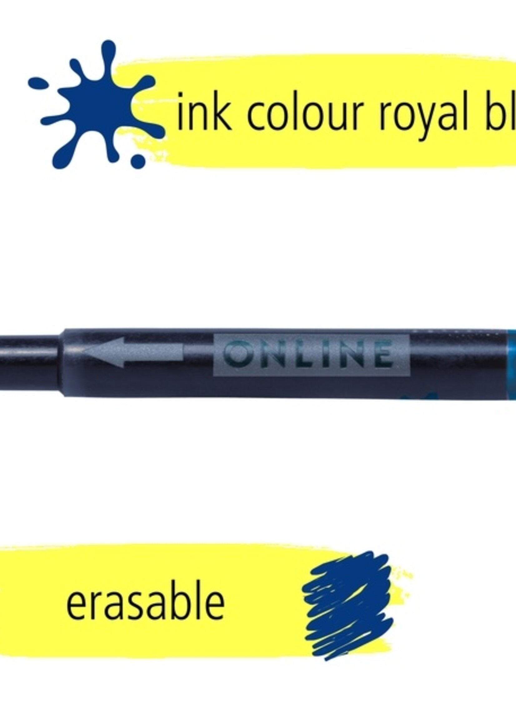 Online Inktpatroon Online Kombi blauw doos à 5 stuks