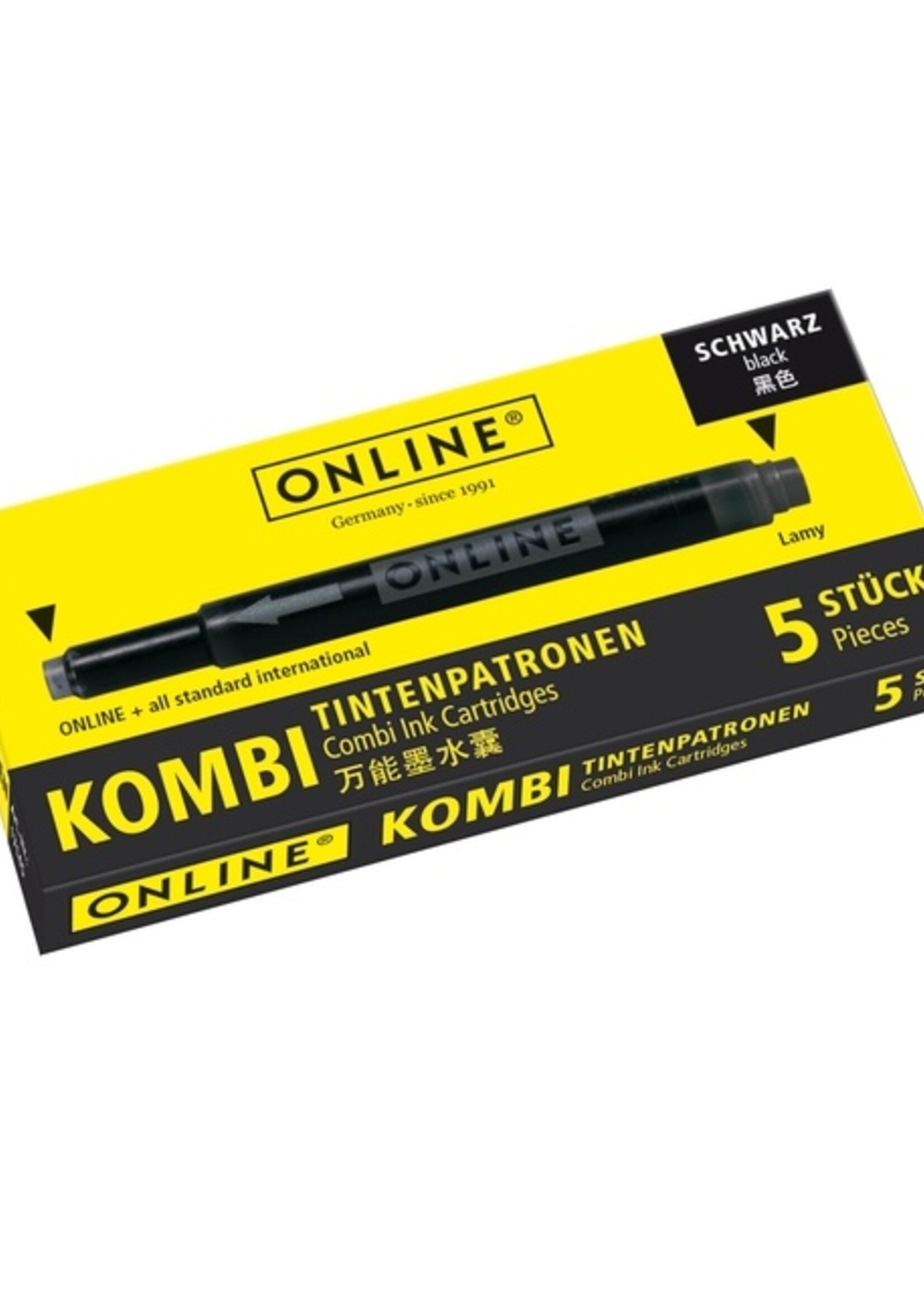 Online Inktpatroon Online Kombi zwart doos à 5 stuks