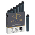 Parker Inktpatroon Parker Quink mini tbv Parker esprit zwart pak à 6 stuks