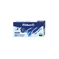 Pelikan Cartouche d'encre Pelikan 4001 bleu roi 20 pièces