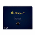 Waterman Cartouche d'encre Waterman nr23 Longue noir boîte 8 pièces