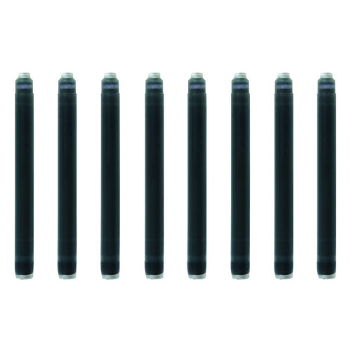 Waterman Inktpatroon Waterman nr 23 lang zwart pak à 8 stuks